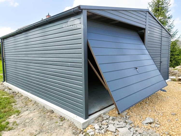 garazenet.pl Garaż Blaszany  ID120 6x6 (4).JPG