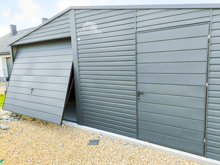 garazenet.pl Garaż Blaszany  ID120 6x6 (5).JPG