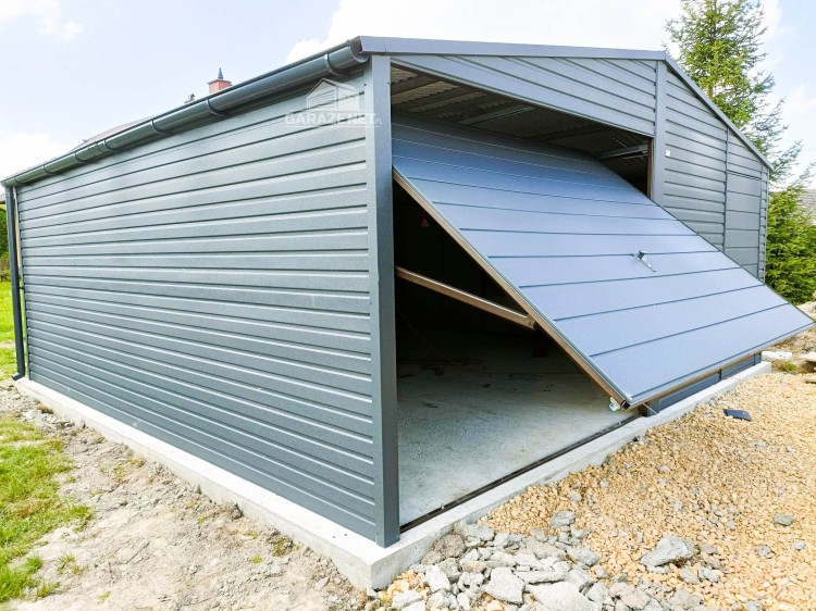 garazenet.pl Garaż Blaszany  ID120 6x6 (6).JPG