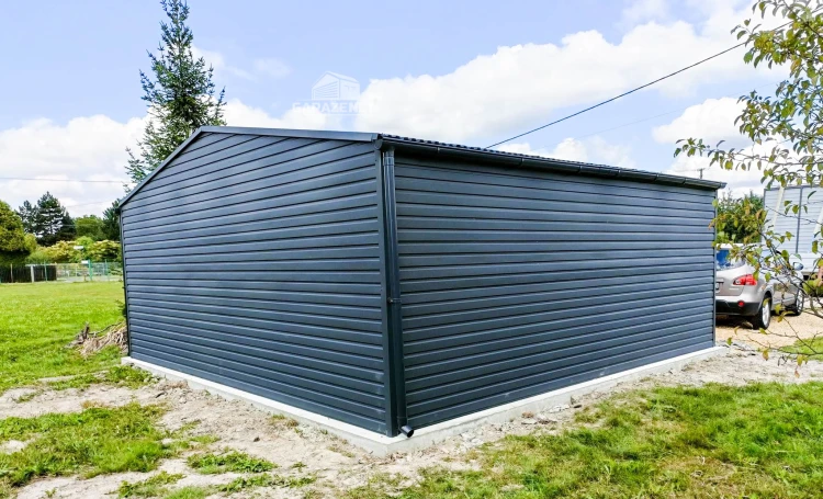 garazenet.pl Garaż Blaszany  ID120 6x6 (7).JPG