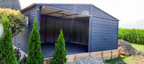 garazenet.pl Garaż Blaszany  ID158 6x6 (2).JPG