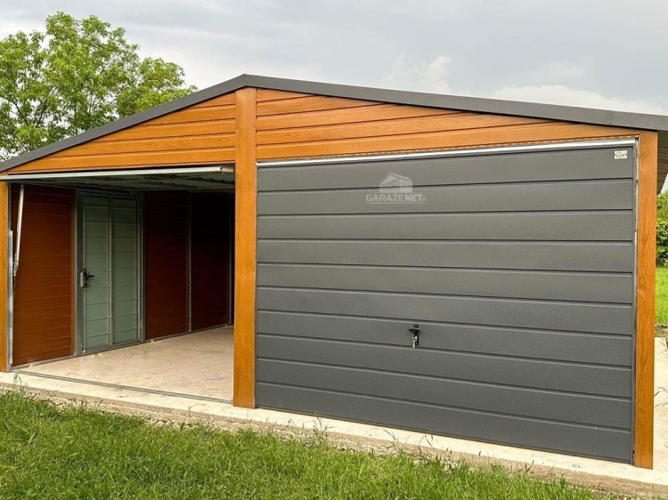 garazenet.pl Garaż Blaszany  ID203 6x6 (4).JPG
