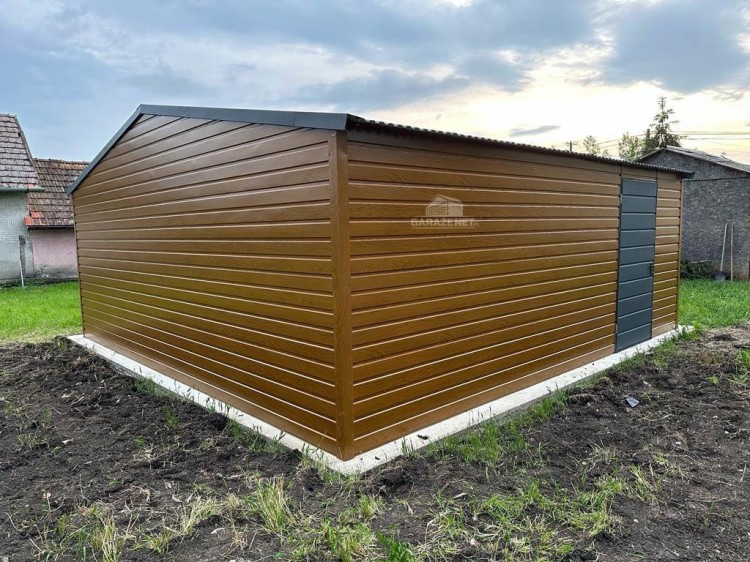 garazenet.pl Garaż Blaszany  ID203 6x6 (9).JPG