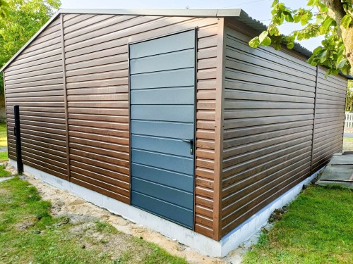 garazenet.pl Garaż Blaszany ID118 6x6 (2).JPG