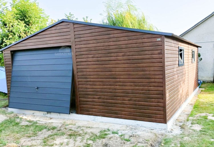 garazenet.pl Garaż Blaszany ID118 6x6 (4).JPG