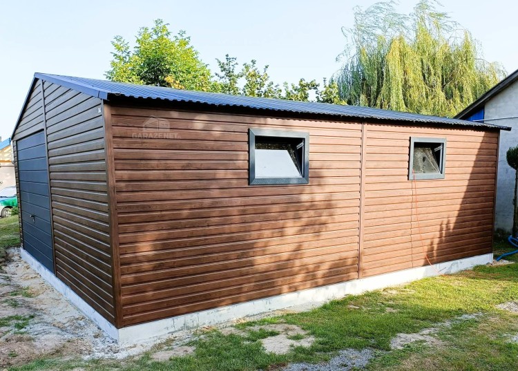 garazenet.pl Garaż Blaszany ID118 6x6 (6).JPG