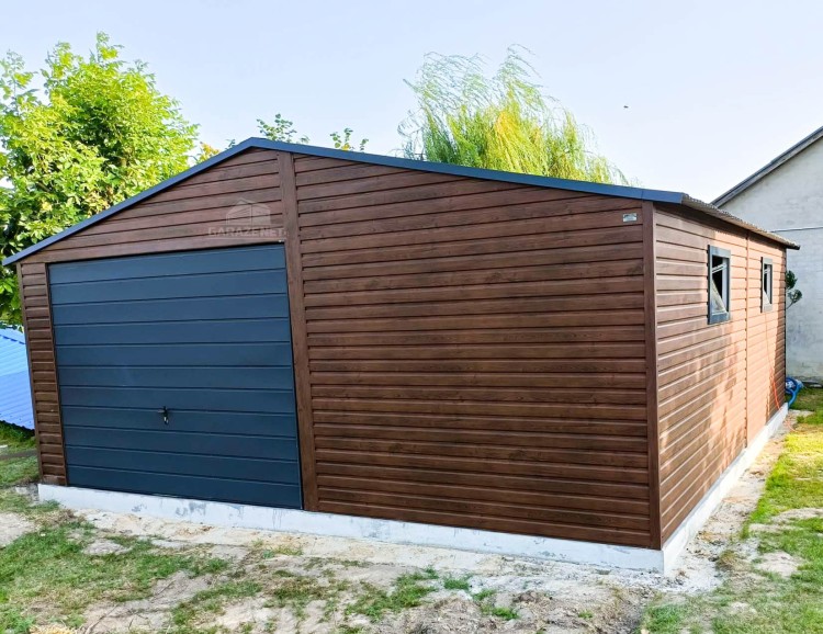 garazenet.pl Garaż Blaszany ID118 6x6 (7).JPG