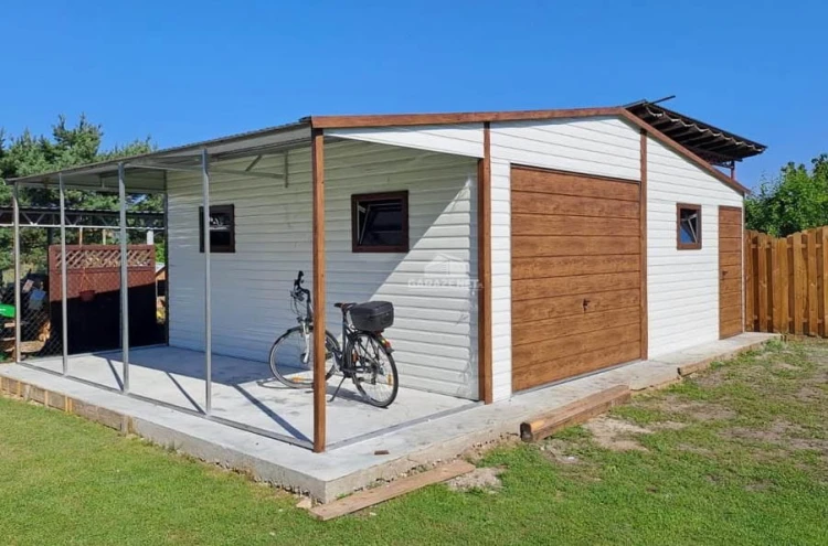 garazenet.pl Garaż Blaszany ID279 6x6 (2).jpg