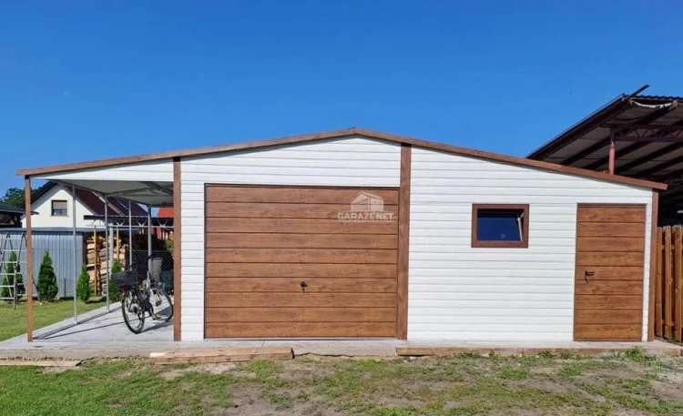 garazenet.pl Garaż Blaszany ID279 6x6 (6).jpg