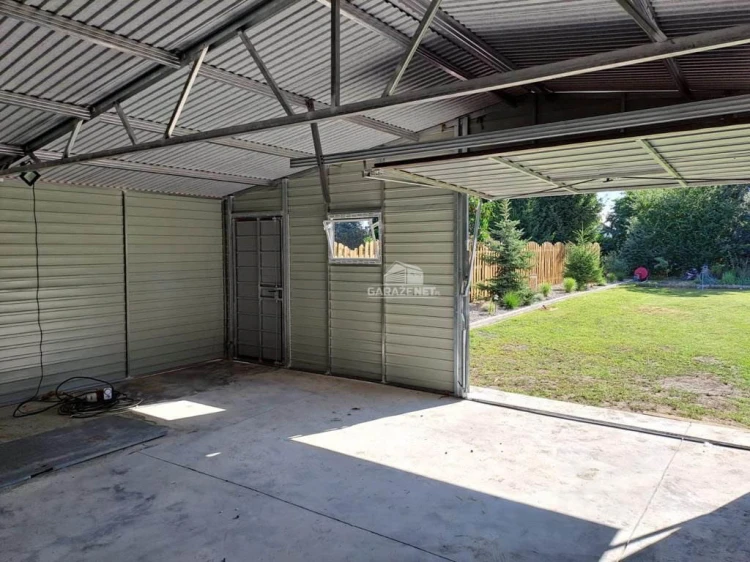 garazenet.pl Garaż Blaszany ID279 6x6 (9).jpg
