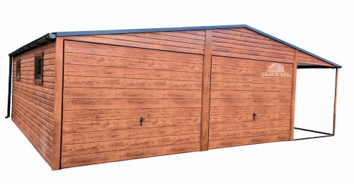 garazenet.pl Garaż Blaszany ID137  6x6 (1).jpg