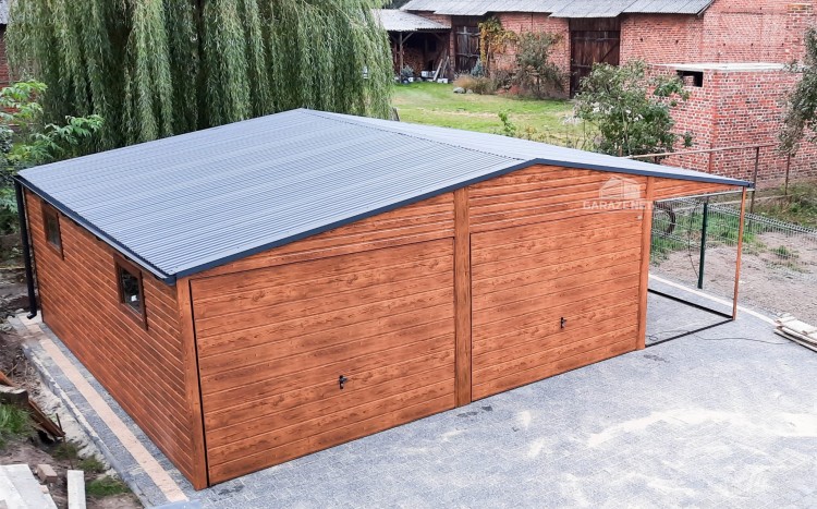 garazenet.pl Garaż Blaszany ID137  6x6 (5).JPG