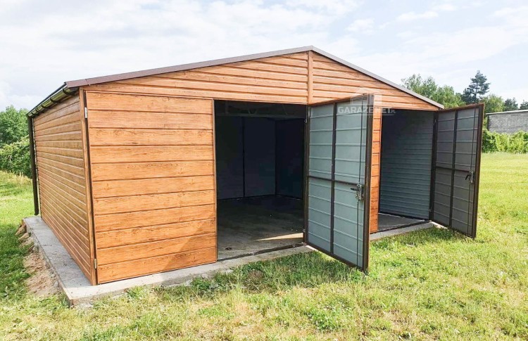 garazenet.pl Garaż Blaszany ID93 6m x 5m (3).JPG