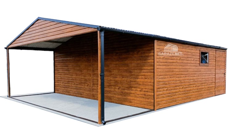 garazenet.pl Garaż Blaszany ID116 6m x 5m (1).jpg