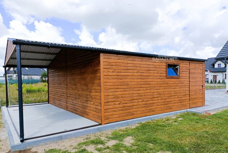 garazenet.pl Garaż Blaszany ID116 6m x 5m (8).JPG