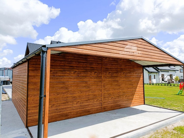 garazenet.pl Garaż Blaszany ID116 6m x 5m (9).JPG