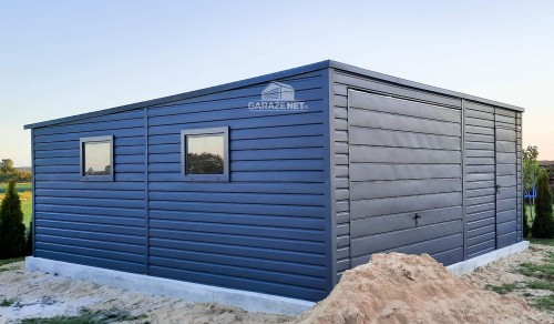 garazenet.pl Garaż Blaszany ID148 6m x 5,8m (2).JPG