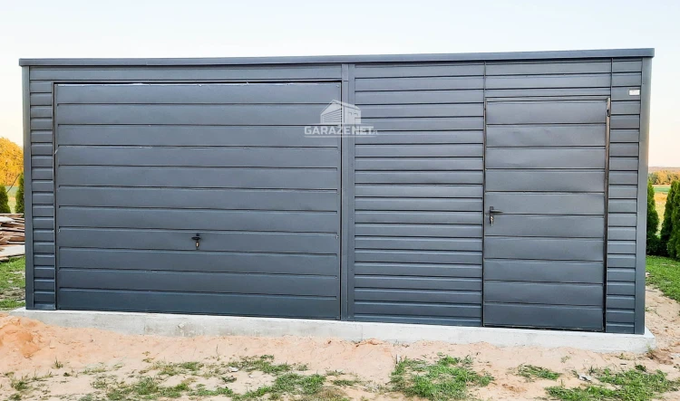 garazenet.pl Garaż Blaszany ID148 6m x 5,8m (3).JPG