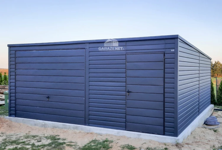 garazenet.pl Garaż Blaszany ID148 6m x 5,8m (4).JPG