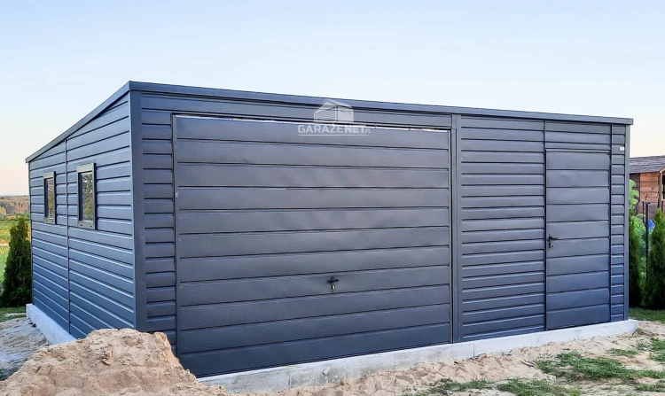 garazenet.pl Garaż Blaszany ID148 6m x 5,8m (5).JPG