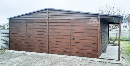 garazenet.pl Garaż Blaszany ID147 6m x 5,8m (2).JPG