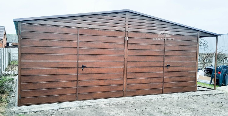 garazenet.pl Garaż Blaszany ID147 6m x 5,8m (3).JPG