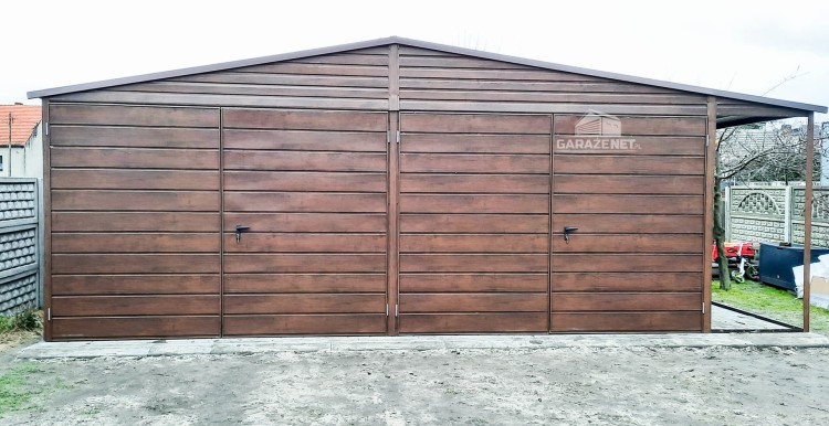 garazenet.pl Garaż Blaszany ID147 6m x 5,8m (4).JPG