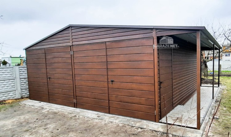 garazenet.pl Garaż Blaszany ID147 6m x 5,8m (5).JPG