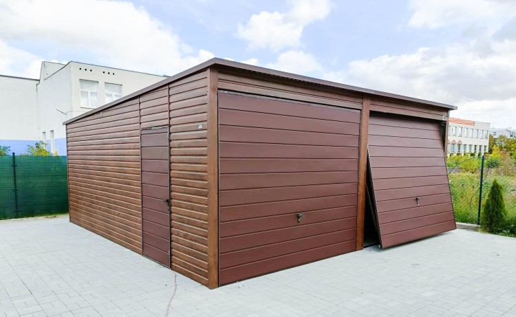 garazenet.pl Garaż Blaszany ID115 6m x 5,8m (3).JPG
