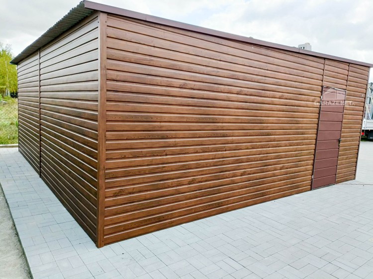 garazenet.pl Garaż Blaszany ID115 6m x 5,8m (4).JPG