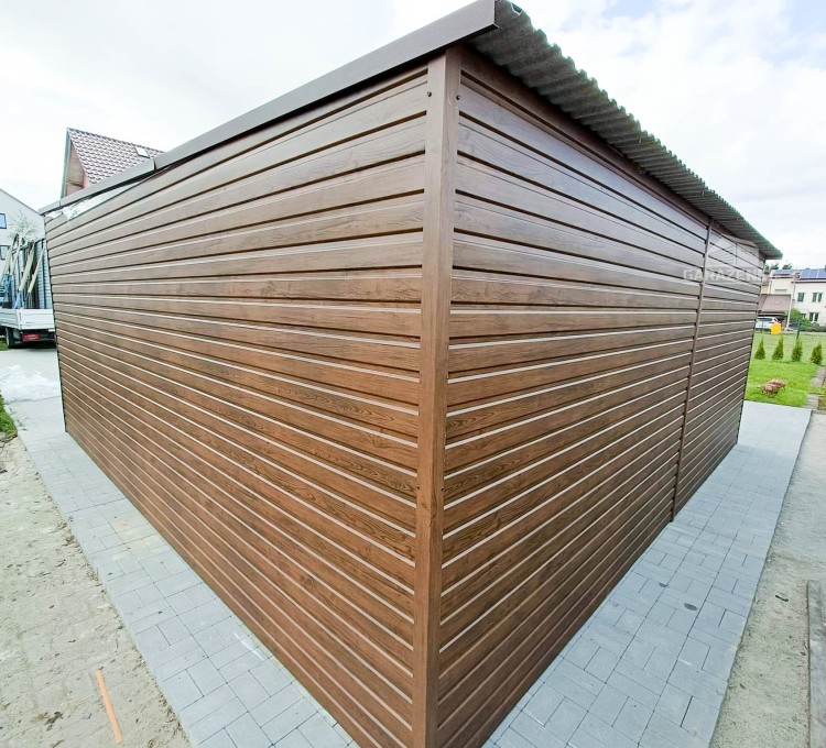 garazenet.pl Garaż Blaszany ID115 6m x 5,8m (6).JPG