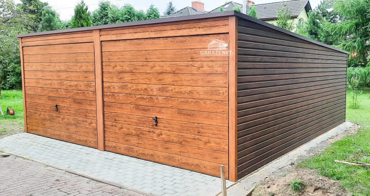 garazenet.pl Garaż Blaszany ID401 6m x 5,8m (6).JPG