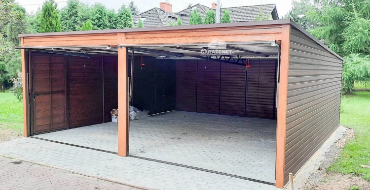 garazenet.pl Garaż Blaszany ID401 6m x 5,8m (7).JPG