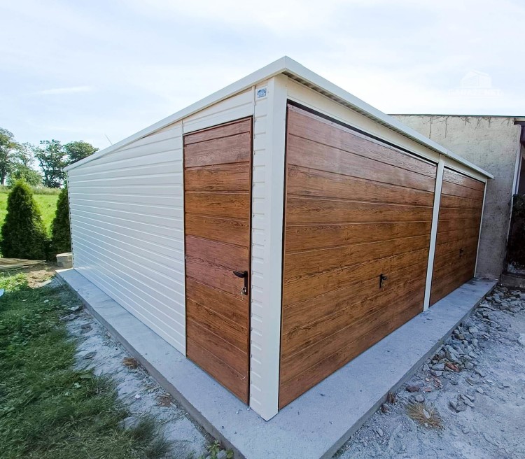 garazenet.pl Garaż Blaszany ID114 6m x 5,8m (4).JPG