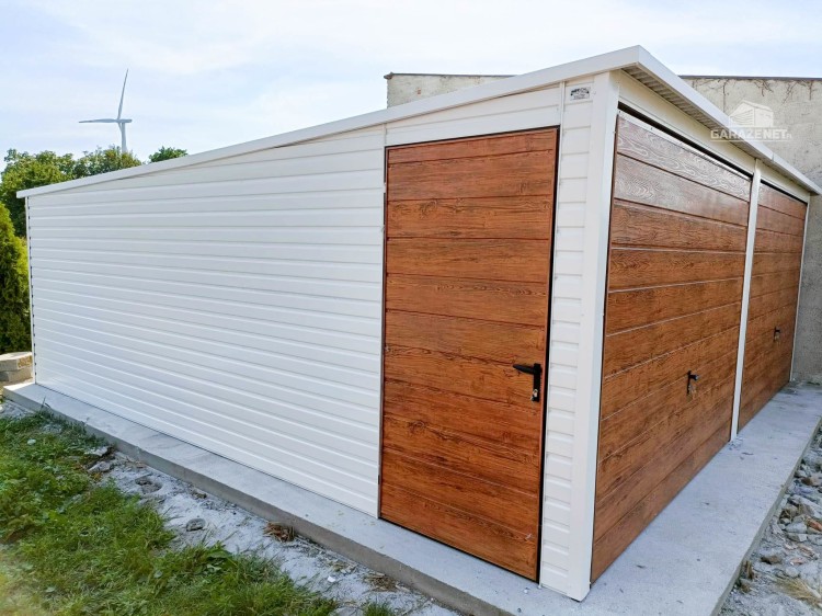 garazenet.pl Garaż Blaszany ID114 6m x 5,8m (9).JPG