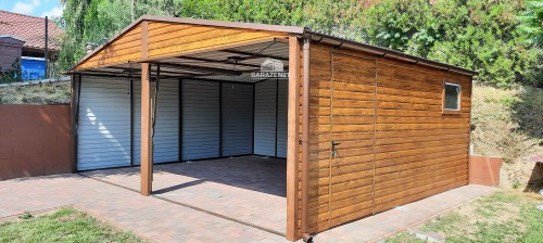 garazenet.pl Garaż Blaszany ID113  6m x 5,8m (2).JPG