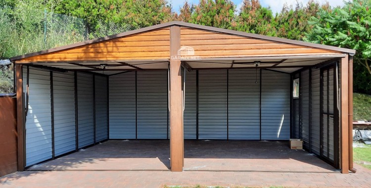 garazenet.pl Garaż Blaszany ID113  6m x 5,8m (4).JPG