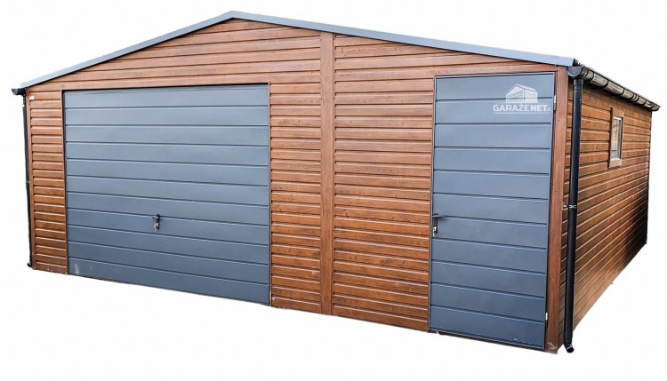 garazenet.pl Garaż Blaszany ID167 6m x 5,8m (1).jpg