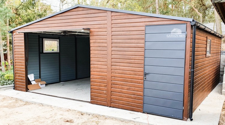 garazenet.pl Garaż Blaszany ID167 6m x 5,8m (3).JPG