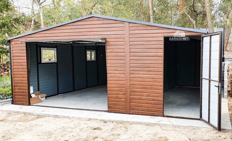 garazenet.pl Garaż Blaszany ID167 6m x 5,8m (5).JPG