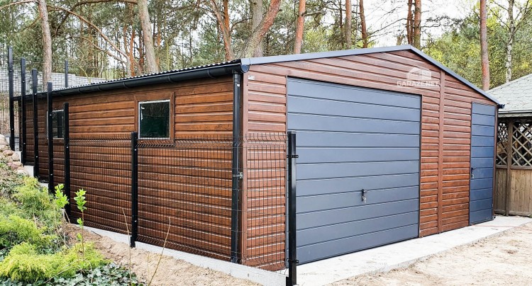 garazenet.pl Garaż Blaszany ID167 6m x 5,8m (6).JPG