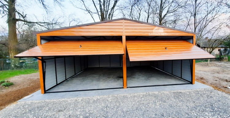 garazenet.pl Garaż Blaszany ID111 6m x 5,5m (6).JPG