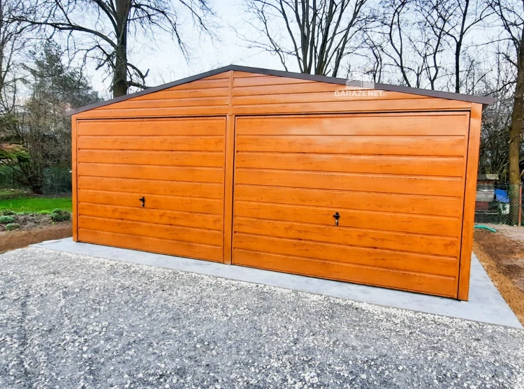 garazenet.pl Garaż Blaszany ID111 6m x 5,5m (7).JPG