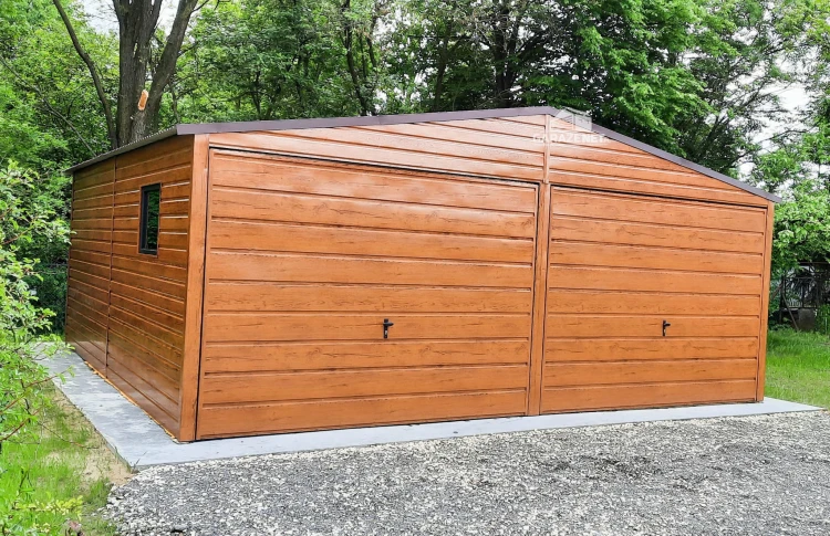 garazenet.pl Garaż Blaszany ID111 6m x 5,5m (14).JPG