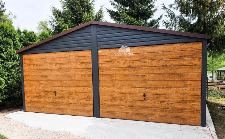 garazenet.pl Garaż Blaszany ID110 6m x 5,5m  (3).JPG