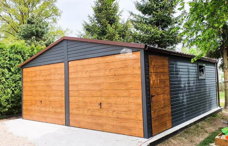 garazenet.pl Garaż Blaszany ID110 6m x 5,5m  (4).JPG