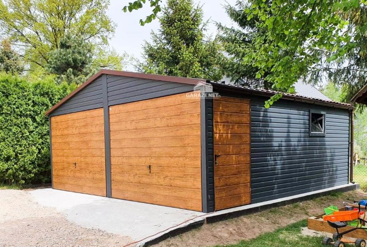 garazenet.pl Garaż Blaszany ID110 6m x 5,5m  (5).JPG