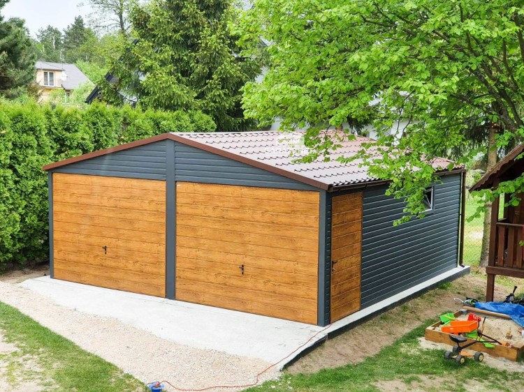 garazenet.pl Garaż Blaszany ID110 6m x 5,5m  (6).JPG