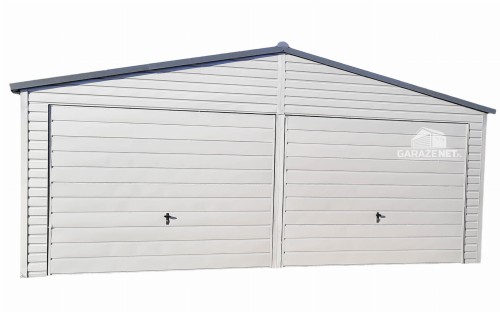 garazenet.pl Garaż Blaszany ID166 6,5m x 6m (1).jpg