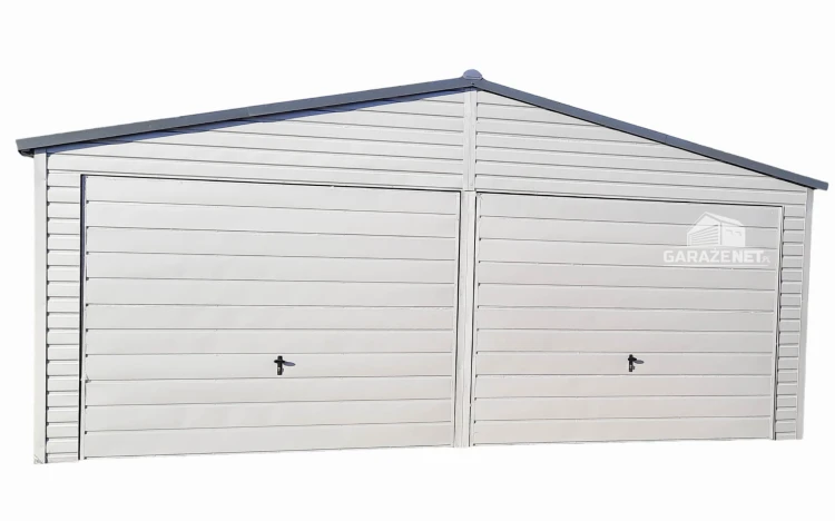 garazenet.pl Garaż Blaszany ID166 6,5m x 6m (1).jpg